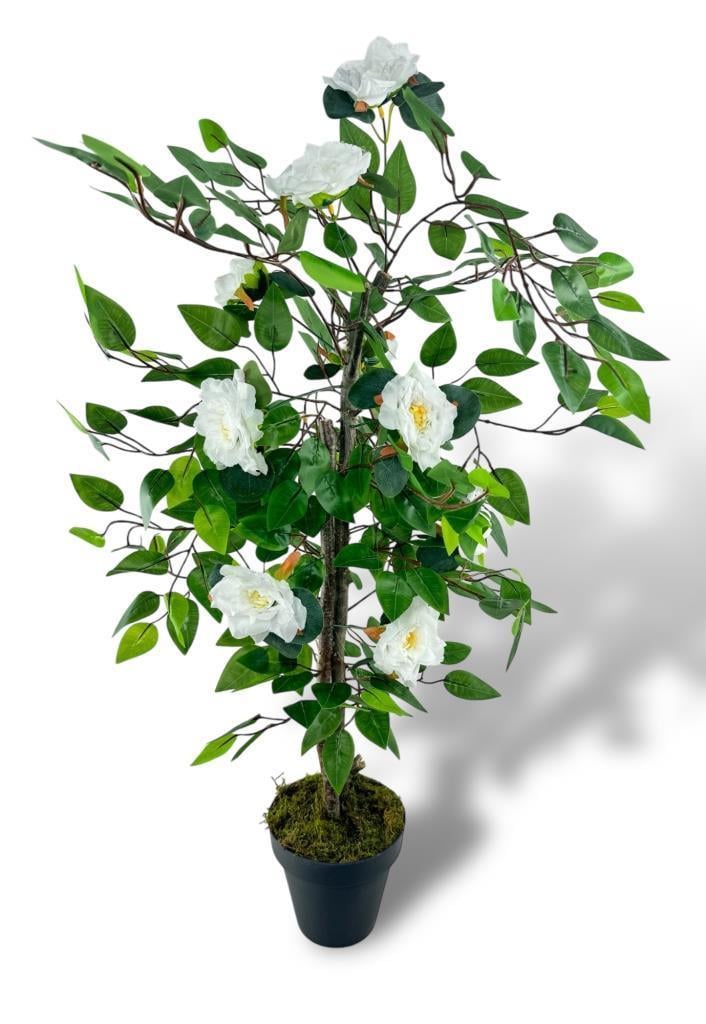 Yapay Ağaç Beyaz Nilüfer Ağacı 90cm