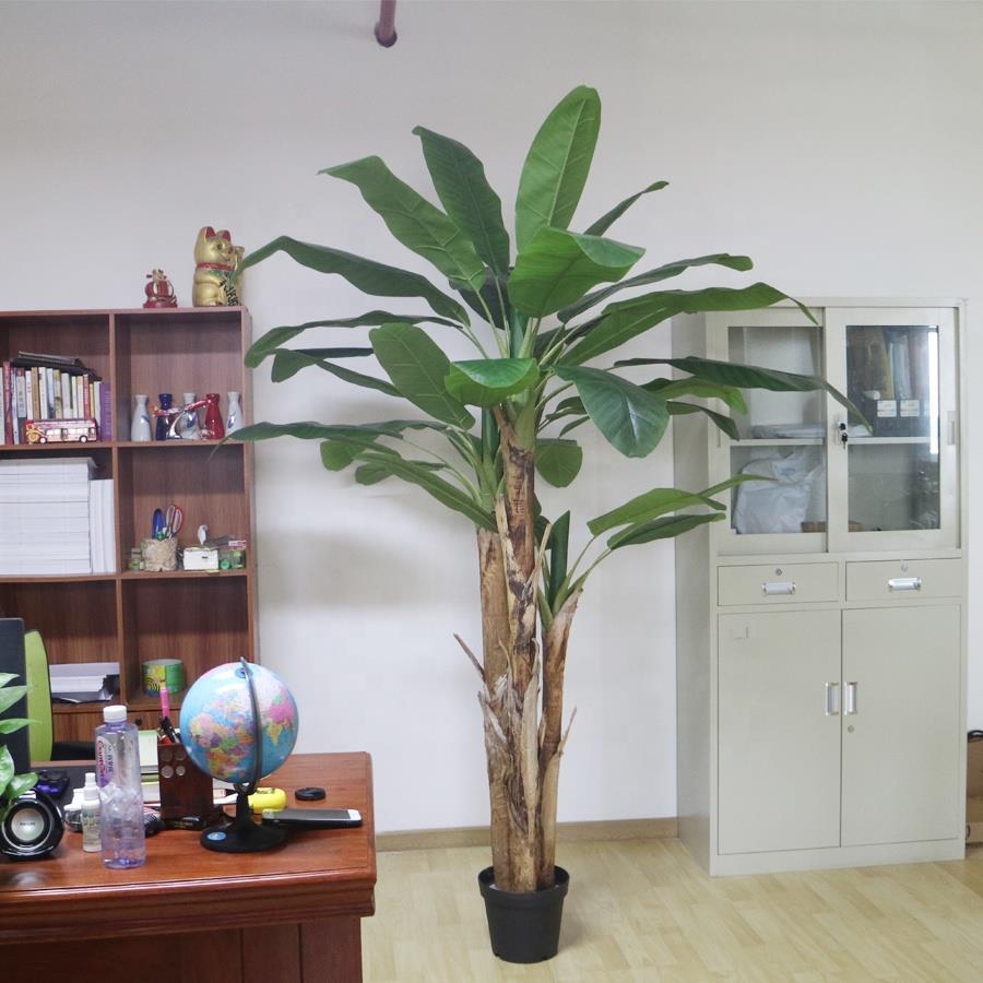 Yapay Ağaç Dev Muz Ağacı Yapay Starliçe 280cm 3 Gövdeli