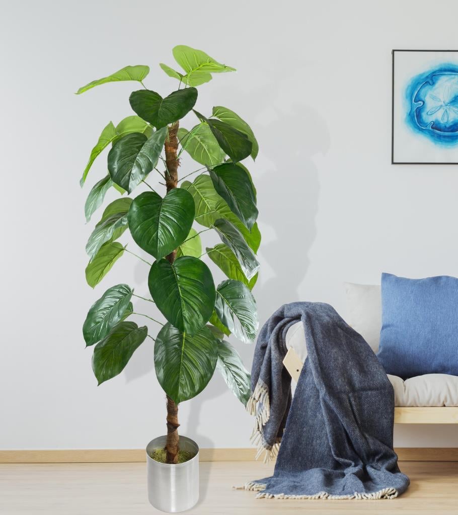 Yapay Ağaç Difenbahya Tropik Salon Bitkisi 180cm 
