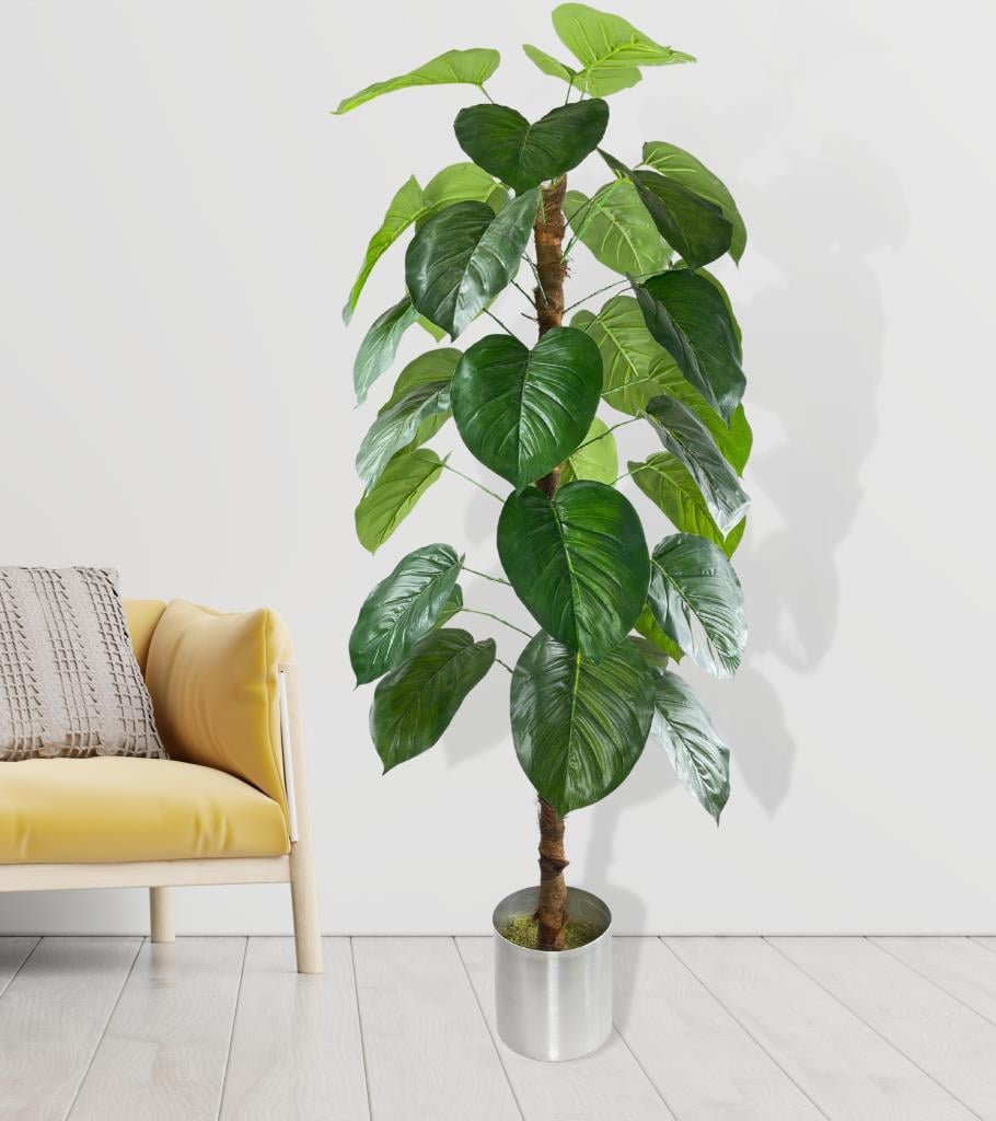 Yapay Ağaç Difenbahya Tropik Salon Bitkisi 180cm 