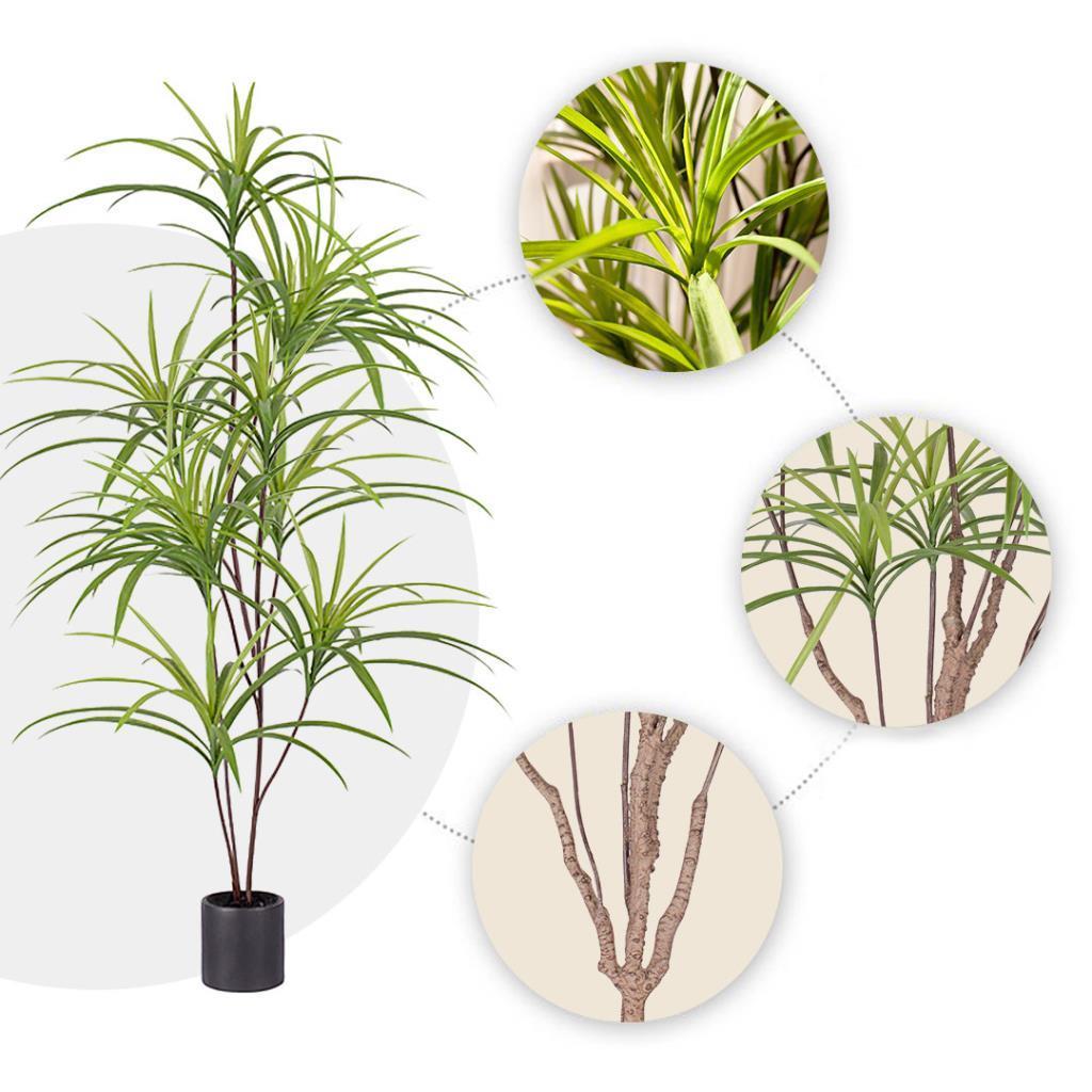 Yapay Ağaç Dracaena Ağacı 8Gövdeli 180cm Premium Kalite