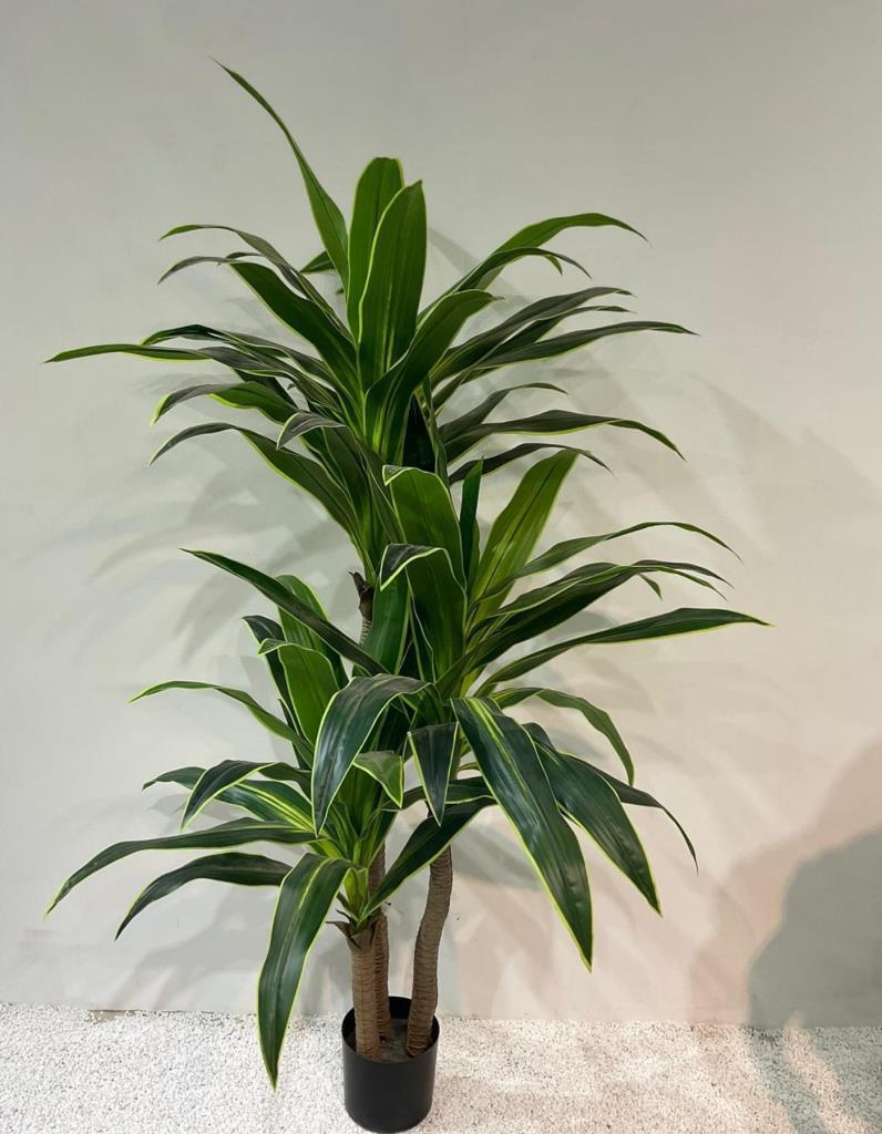 Yapay Ağaç İthal Yukka Kılıç Ağacı Yeşil 3 Gödeli 170cm 