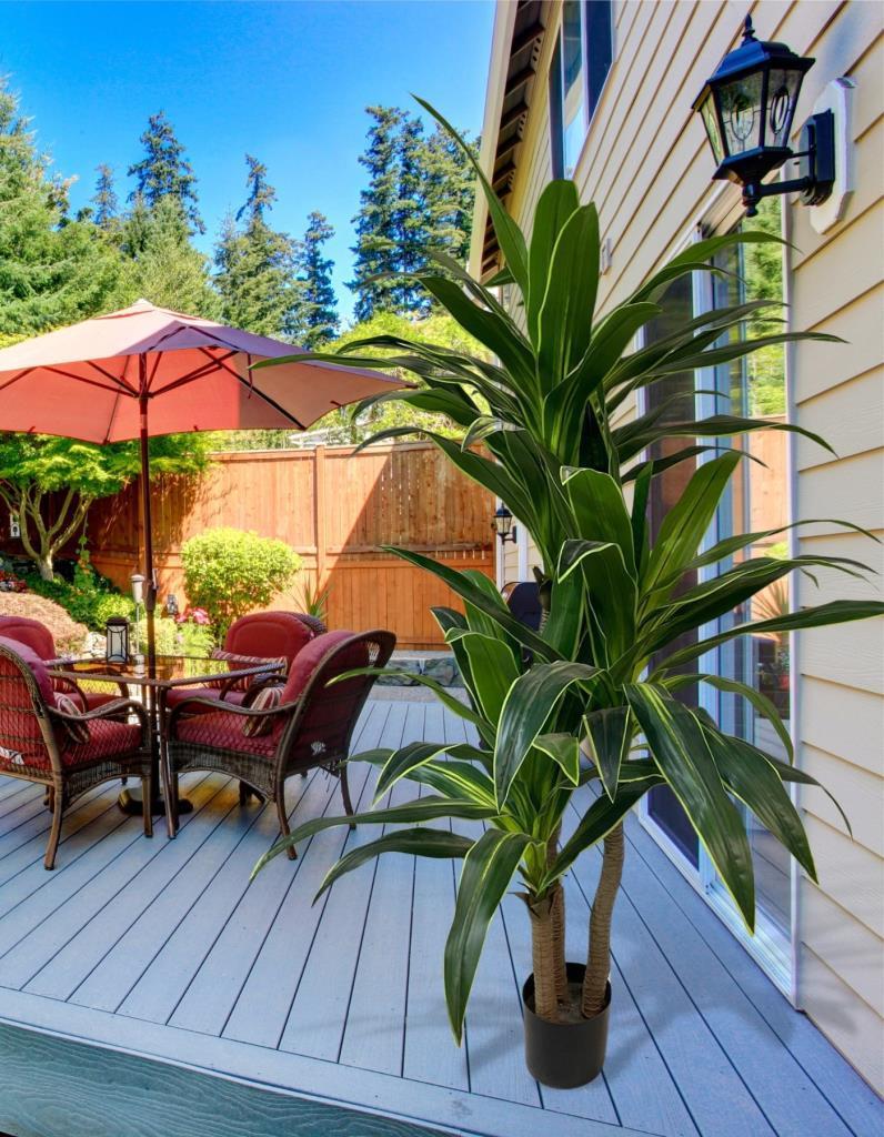 Yapay Ağaç İthal Yukka Kılıç Ağacı Yeşil 3 Gödeli 170cm 