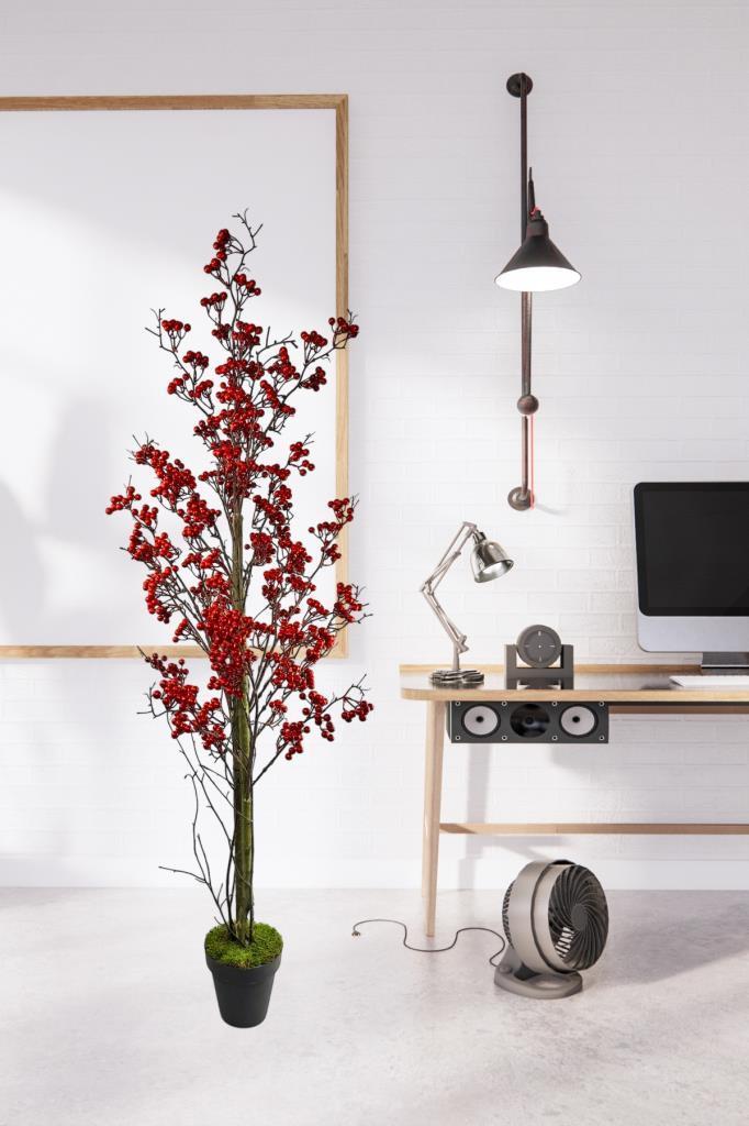 Yapay Ağaç Kokina Ağacı 150CM Doğal Görünümlü 7dallı  