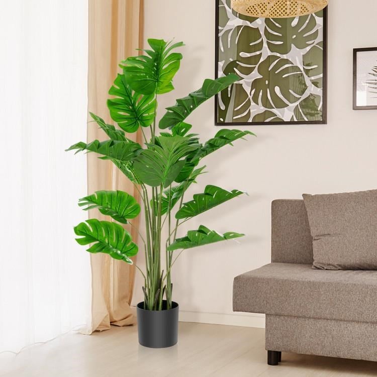 Yapay Ağaç Monstera Deve Tabanı Ağacı 180 cm 16 Yaprak