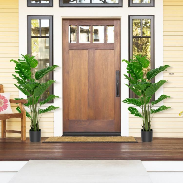 Yapay Ağaç Monstera Deve Tabanı Ağacı 170 cm 11 Yaprak