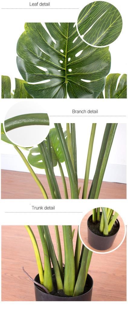 Yapay Ağaç Monstera Deve Tabanı Ağacı 180 cm 16 Yaprak