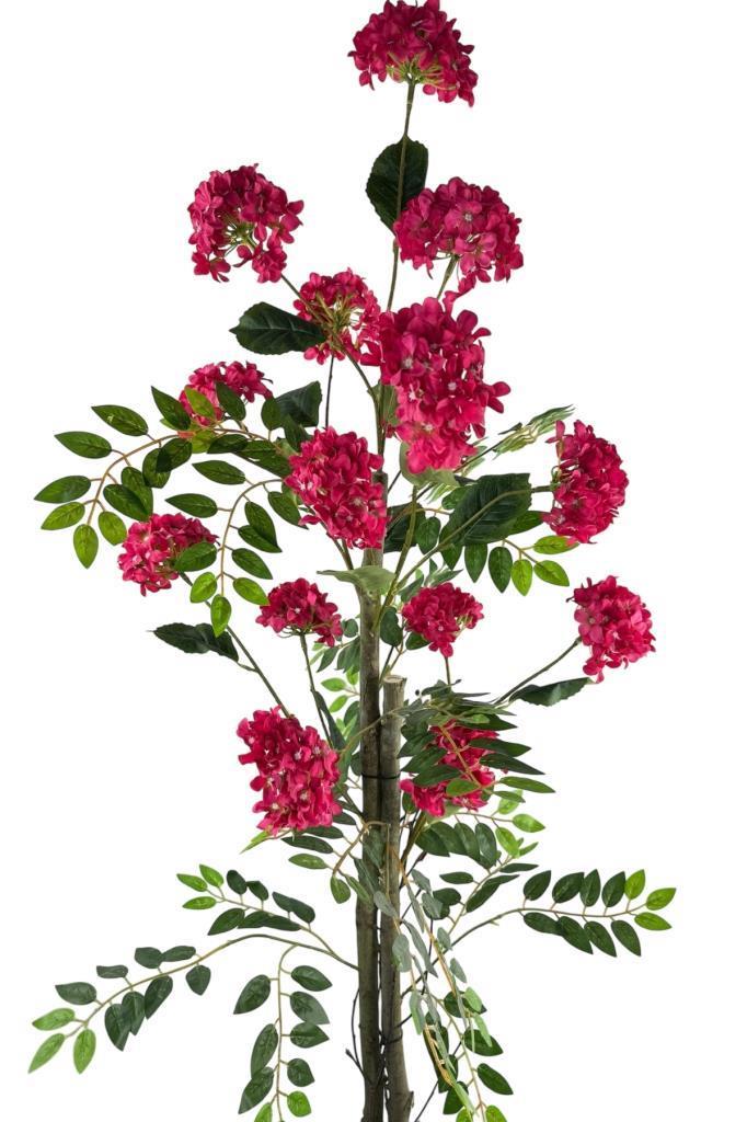 Yapay Ağaç Ortanca Ağacı 140CM Doğal Görünümlü 5dallı