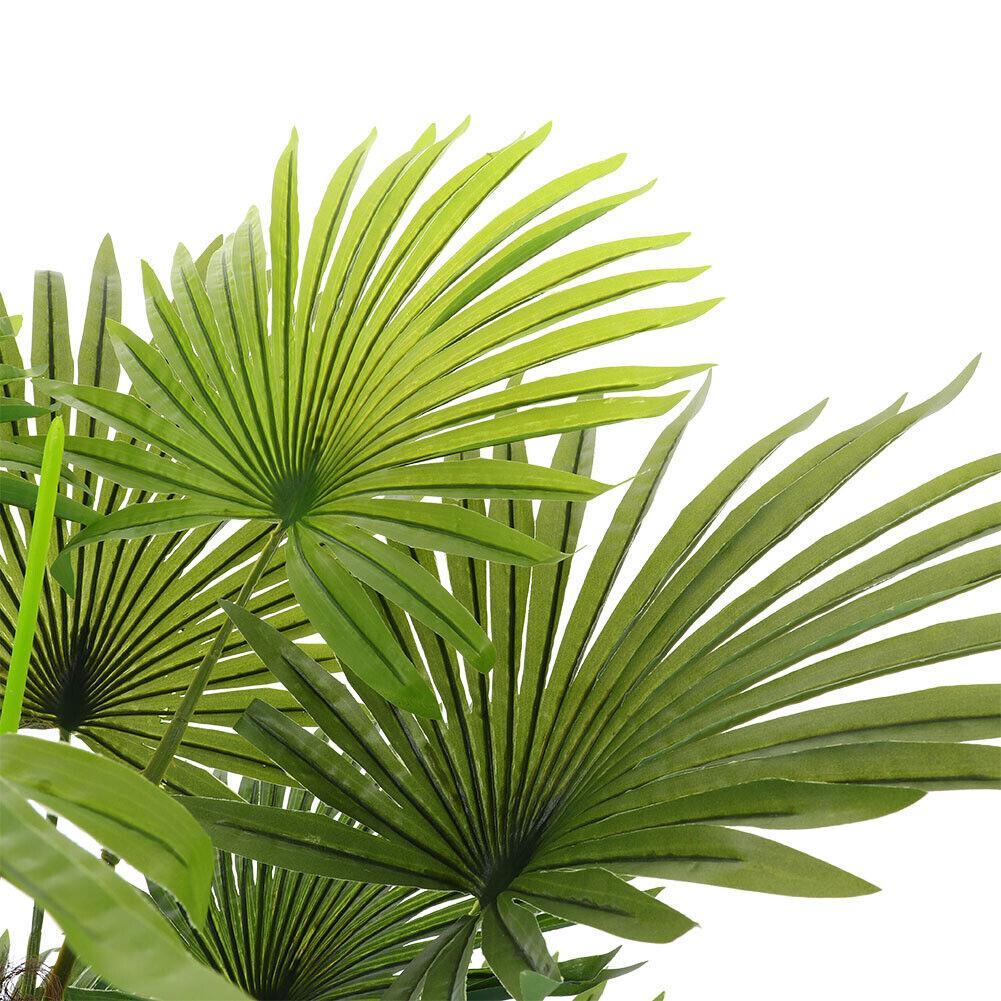Yapay Ağaç Palmiye Ağacı 155cm Fanpalm Ağacı 12 Yaprak