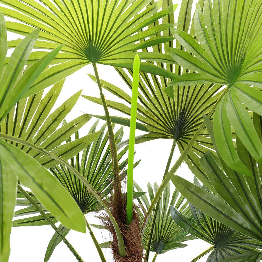 Yapay Ağaç Palmiye Ağacı 155cm Fanpalm Ağacı 12 Yaprak