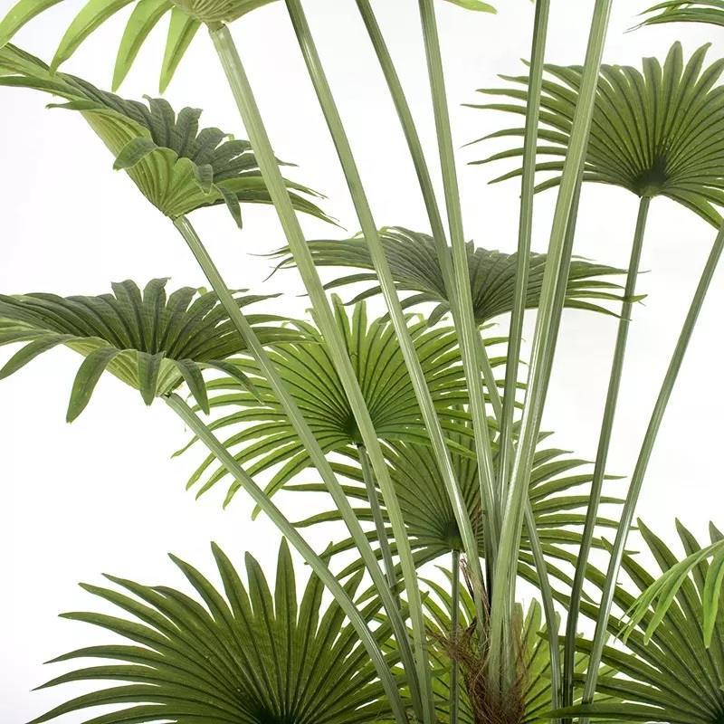 Yapay Ağaç Palmiye Ağacı 180cm Dev Fanpalm Ağacı 13 Yaprak