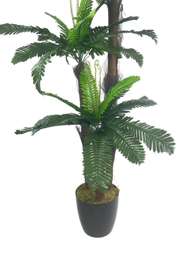 Yapay Ağaç Palmiye Sıkas 3Katlı 54Yaprak 130*65cm