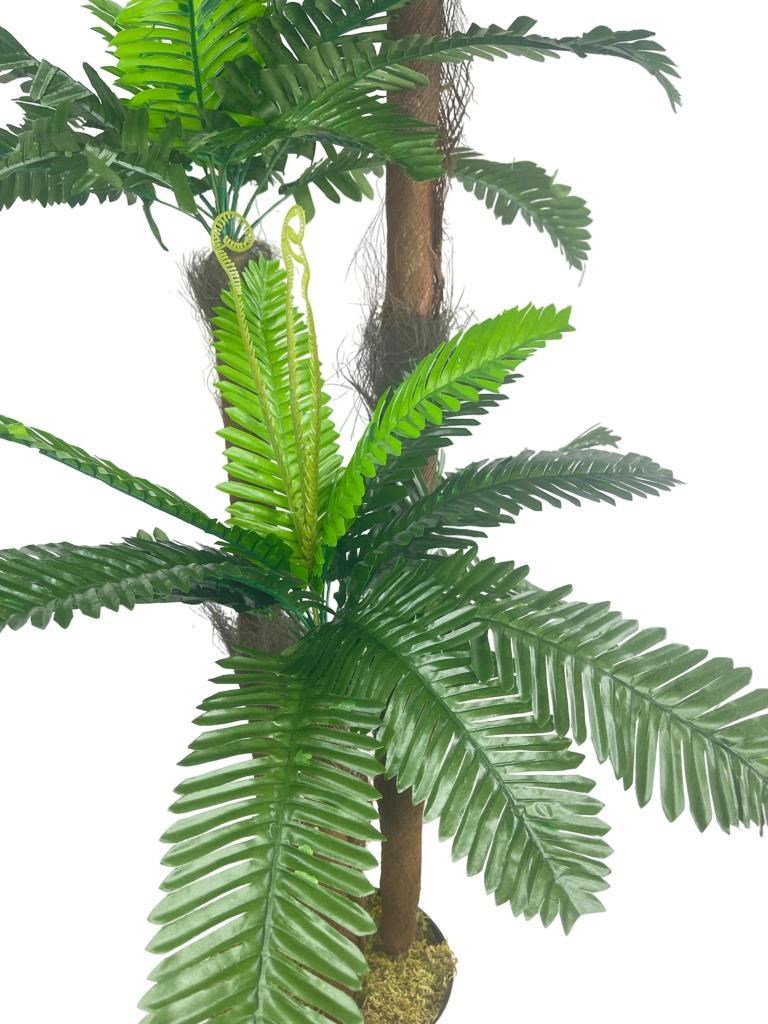 Yapay Ağaç Palmiye Sıkas 3Katlı 54Yaprak 130*65cm