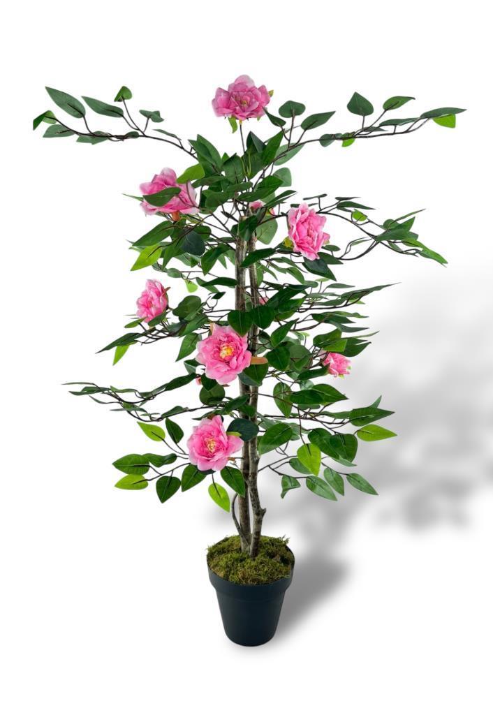 Yapay Ağaç Pembe Nilüfer Ağacı 90cm