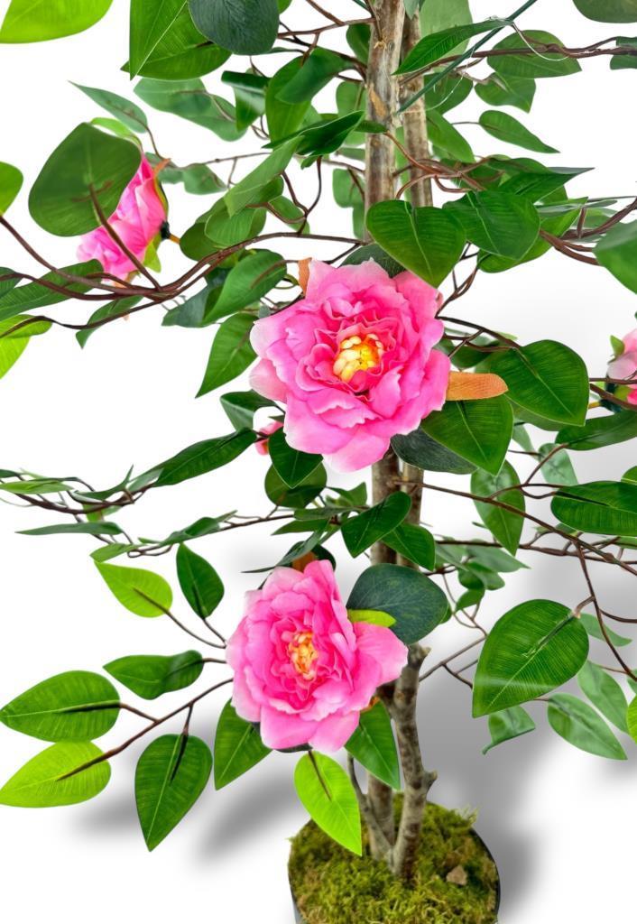 Yapay Ağaç Pembe Nilüfer Ağacı 90cm