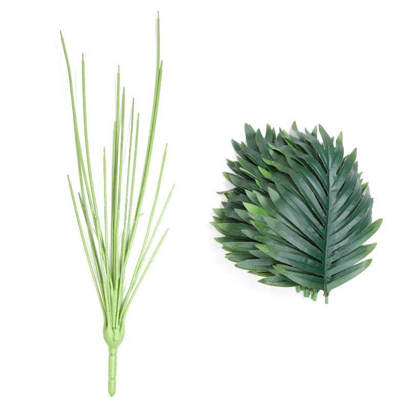 Yapay Ağaç Salon Bitkisi Demet Areka Palmiye 83cm 18 Yapraklı Demet