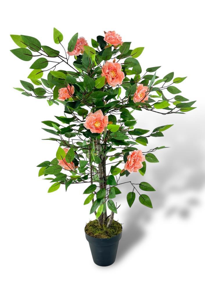 Yapay Ağaç Somon Nilüfer Ağacı 90cm