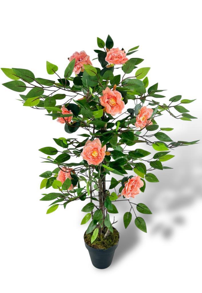 Yapay Ağaç Somon Nilüfer Ağacı 90cm