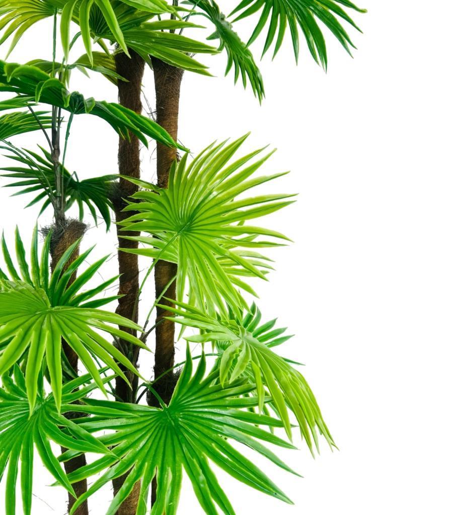 Yapay Ağaç Yelpaze Palmiye 4Katlı Fanpalm 32 Yaprak 170*65cm