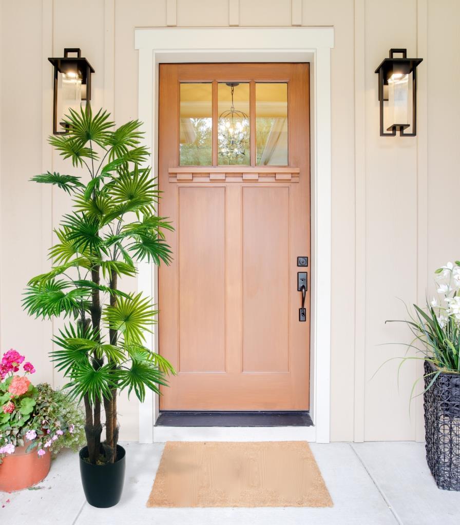 Yapay Ağaç Yelpaze Palmiye 4Katlı Fanpalm 32 Yaprak 170*65cm