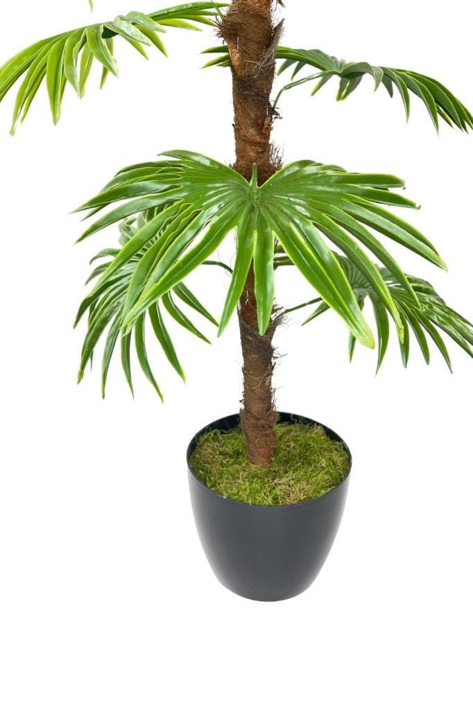 Yapay Ağaç Yelpaze Palmiye Fanpalm 16 Yaprak 115*55cm