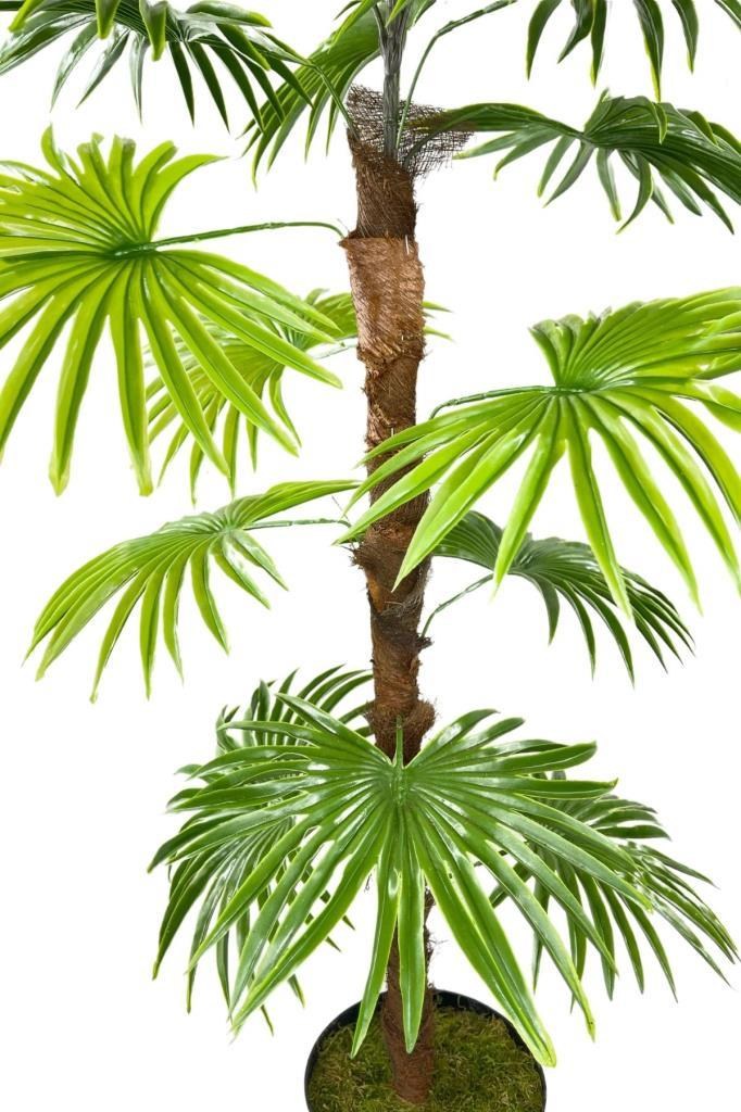 Yapay Ağaç Yelpaze Palmiye Fanpalm 16 Yaprak 115*55cm