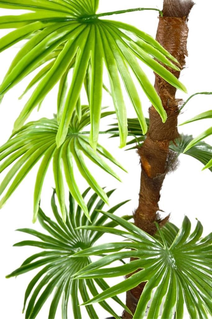 Yapay Ağaç Yelpaze Palmiye Fanpalm 16 Yaprak 115*55cm
