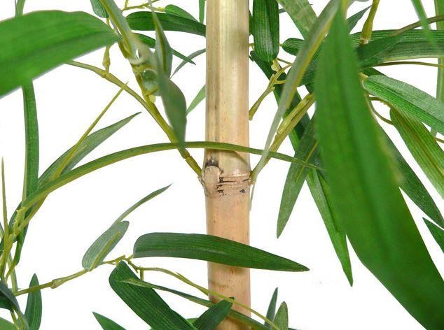 Yapay Bambu Sopası 16 Yapraklı 200cm Yapay Çiçek Bambu Duvarı