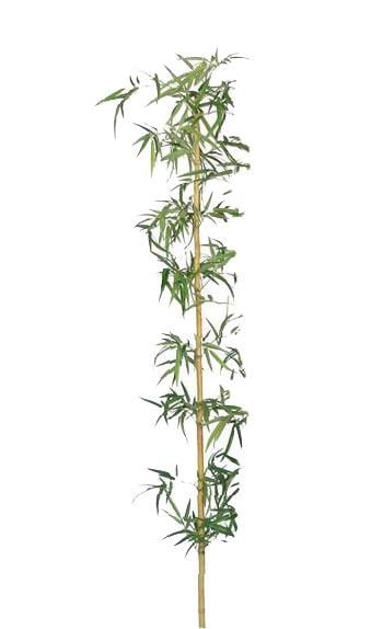 Yapay Bambu Sopası 9 Yapraklı 120cm Yapay Çiçek Bambu Duvarı