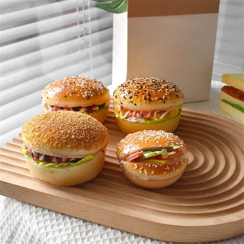Yapay Burger Tavukburger Yumuşak Dokulu 10cm