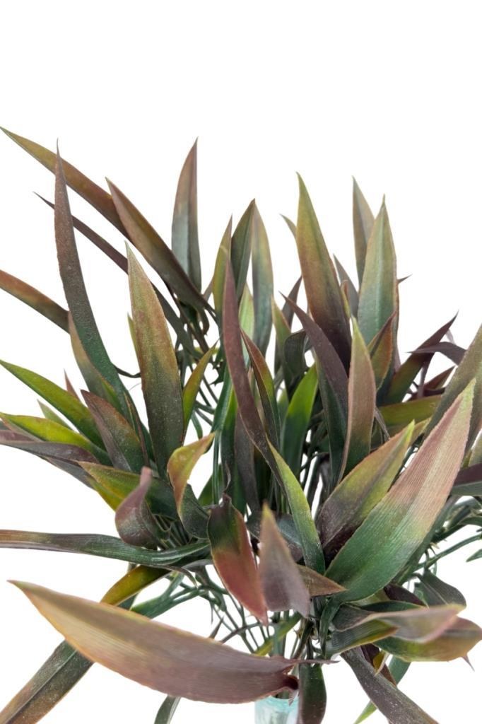 Yapay Çiçek Bambu Grass Kahverengi 40cm Demet Garnitür Aradal Dekoratif Yapay Bitki