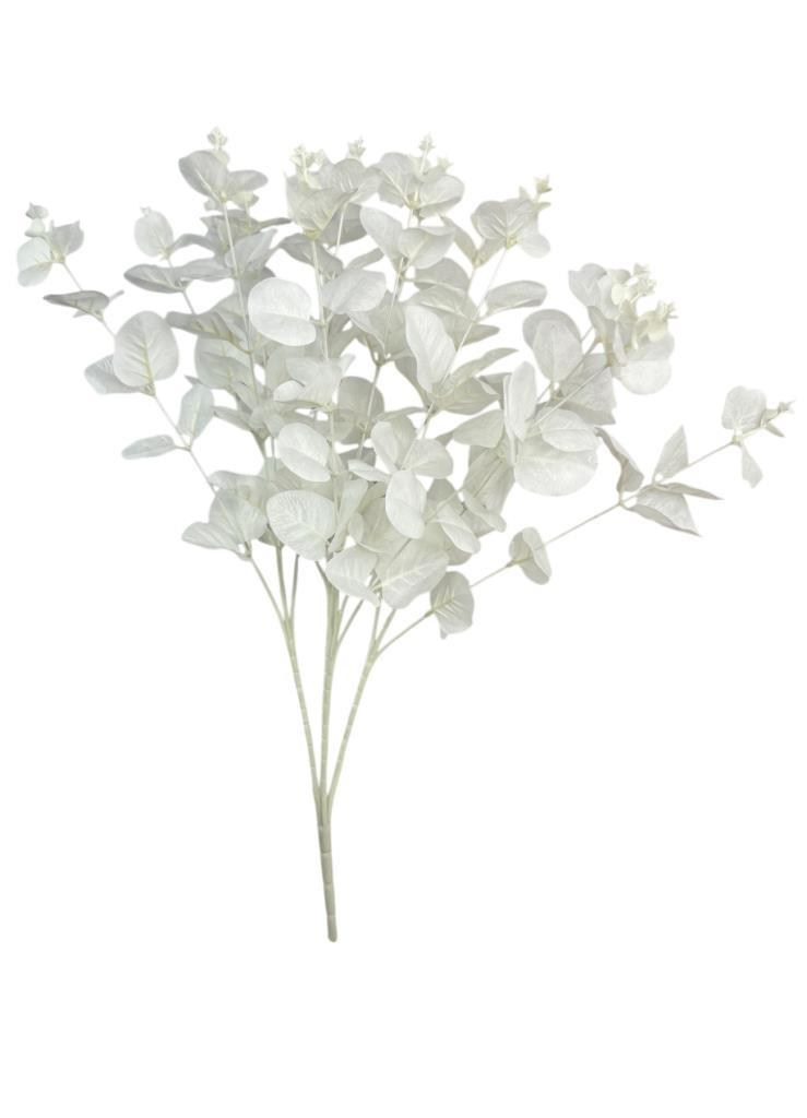 Yapay Çiçek Beyaz Okaliptus Aradal Arajman Çiçeği Eucalyptus