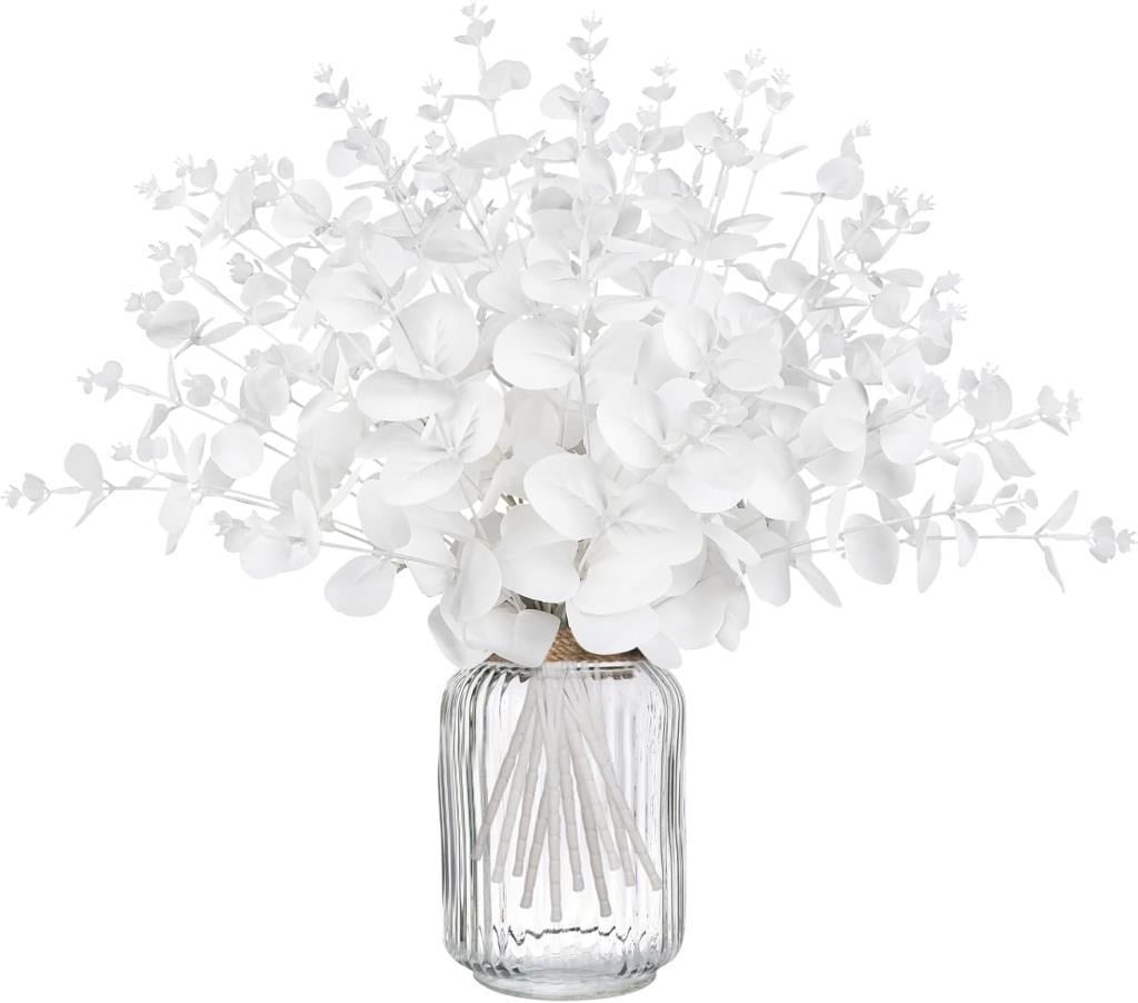 Yapay Çiçek Beyaz Okaliptus Aradal Arajman Çiçeği Eucalyptus