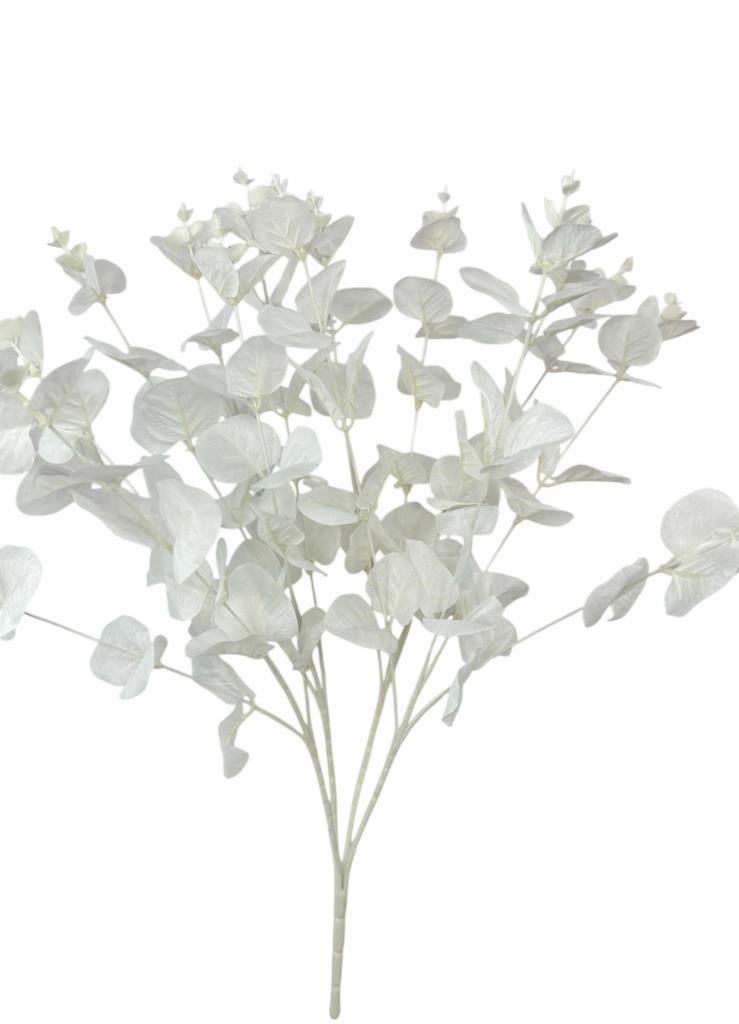 Yapay Çiçek Beyaz Okaliptus Aradal Arajman Çiçeği Eucalyptus