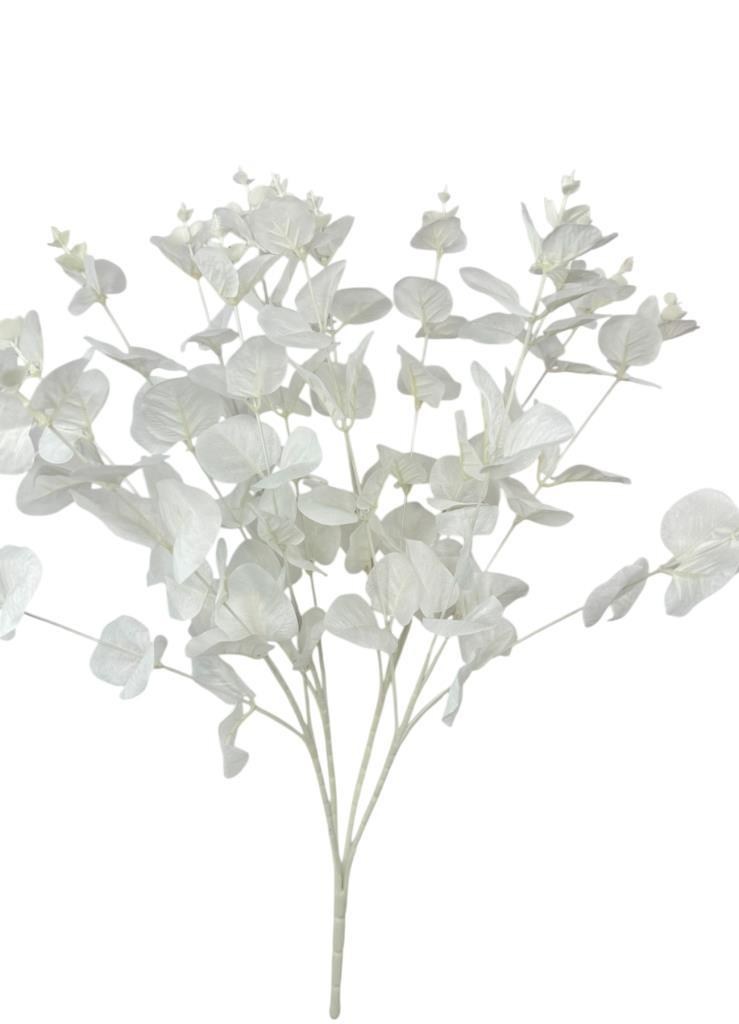Yapay Çiçek Beyaz Okaliptus Aradal Arajman Çiçeği Eucalyptus