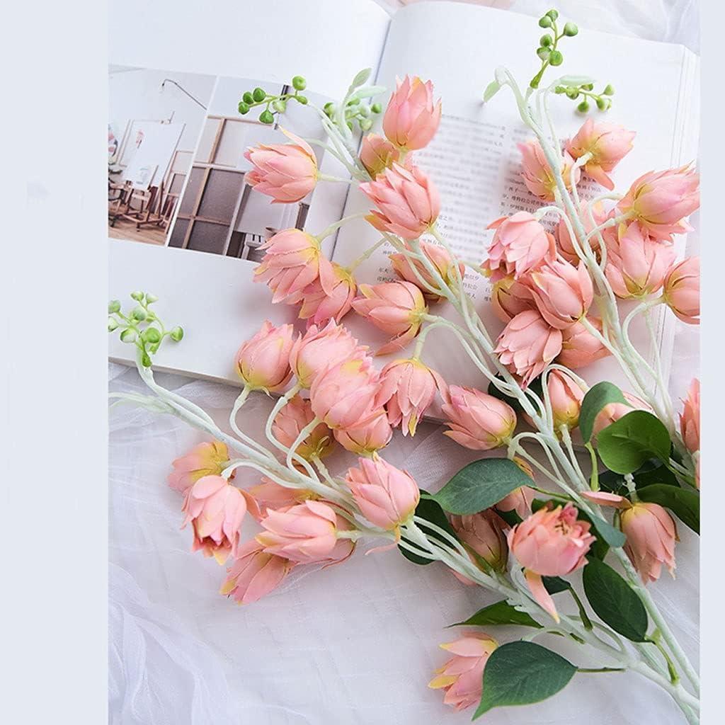 Yapay Çiçek Çan Çiçeği Gülkurusu 85cm Tek Dal Kumaş Çiçek Uzun Dal