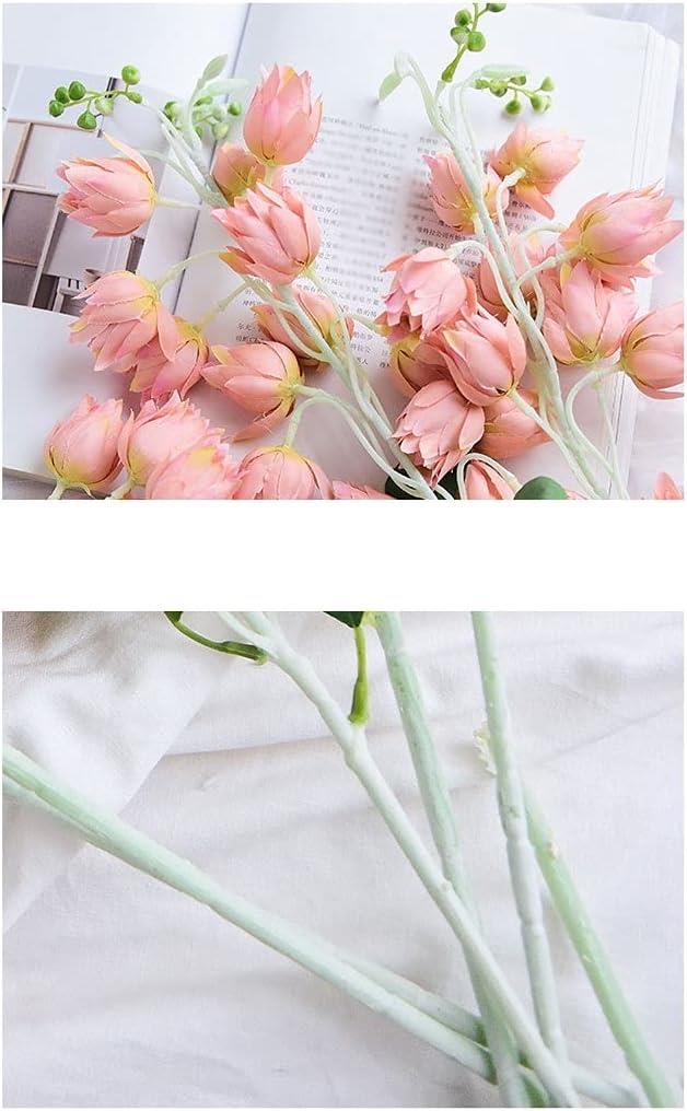 Yapay Çiçek Çan Çiçeği Gülkurusu 85cm Tek Dal Kumaş Çiçek Uzun Dal