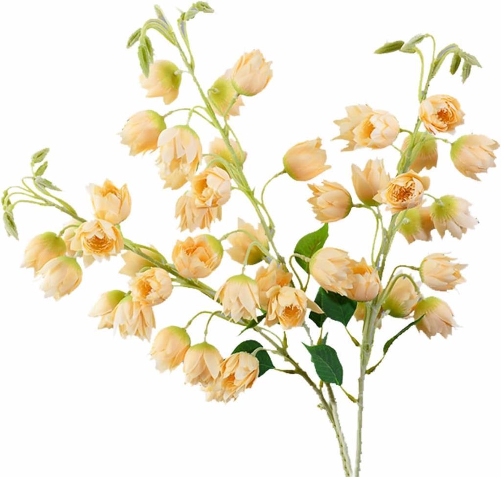 Yapay Çiçek Çan Çiçeği Yavruağzı 85cm Tek Dal Kumaş Çiçek Uzun Dal