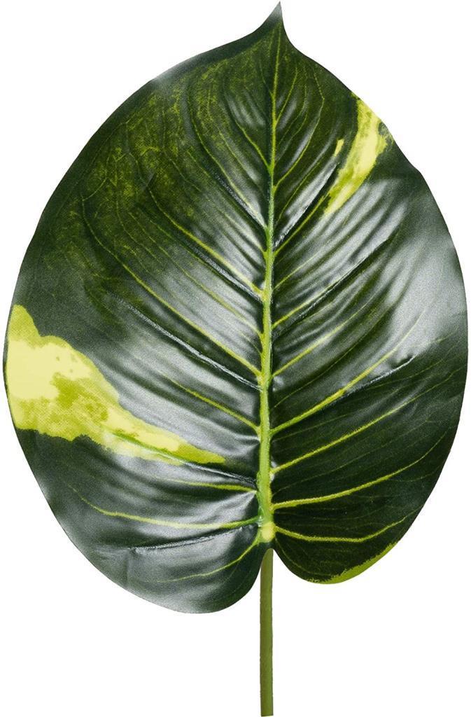 Yapay Çiçek Demet Tropik Diffenbahya 18 Dal 70 cm Salon Çiçeği Yapay Bitki