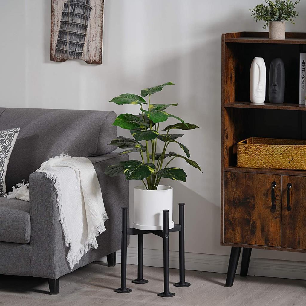 Yapay Çiçek Demet Tropik Diffenbahya 18 Dal 70 cm Salon Çiçeği Yapay Bitki