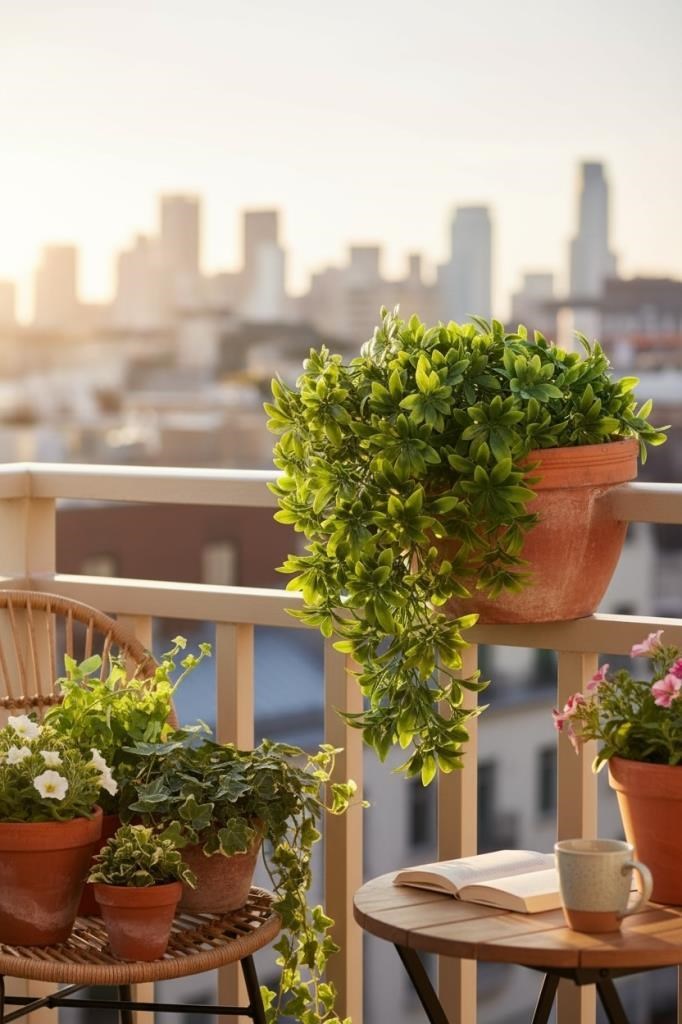 Yapay Çiçek Dev Sarkan Defne Buketi YEŞİL Dekoratif Sarkan Çiçek Güneşe Dayanıklı Uv Katkılı 60*35