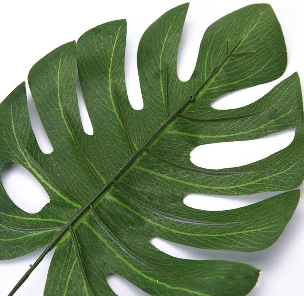 Yapay Çiçek Deve Tabanı Yaprağı 3 ADET Yapay Monstera Yaprağı