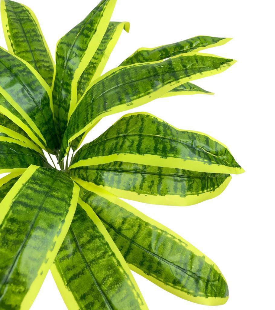 Yapay Çiçek Dracaena Massengena Yaprağı Demeti 11 Yapraklı 40*50cm Dik Duvar Çiçeği Yapay Bitki