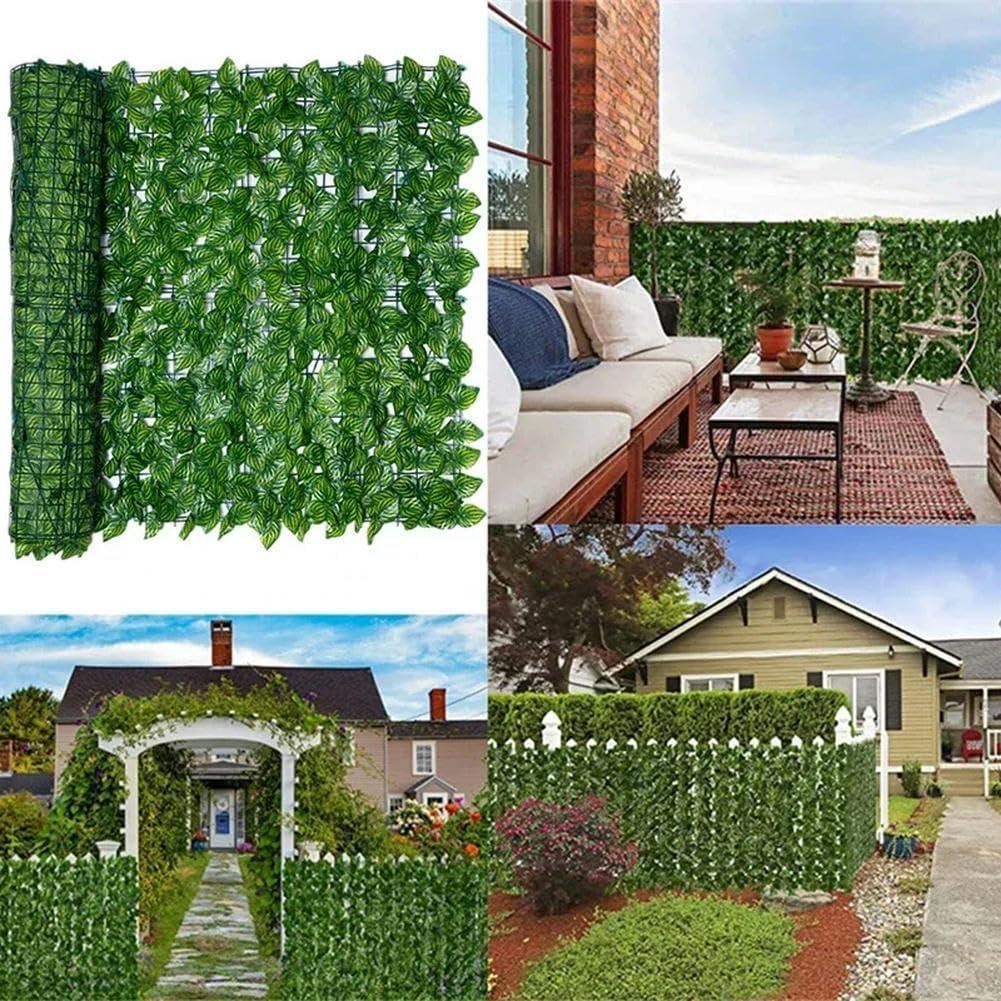 Yapay Çiçek Duvar Kaplama Panel 300x100 cm Sarmaşık Hedera Tabaka Duvar Uygulama