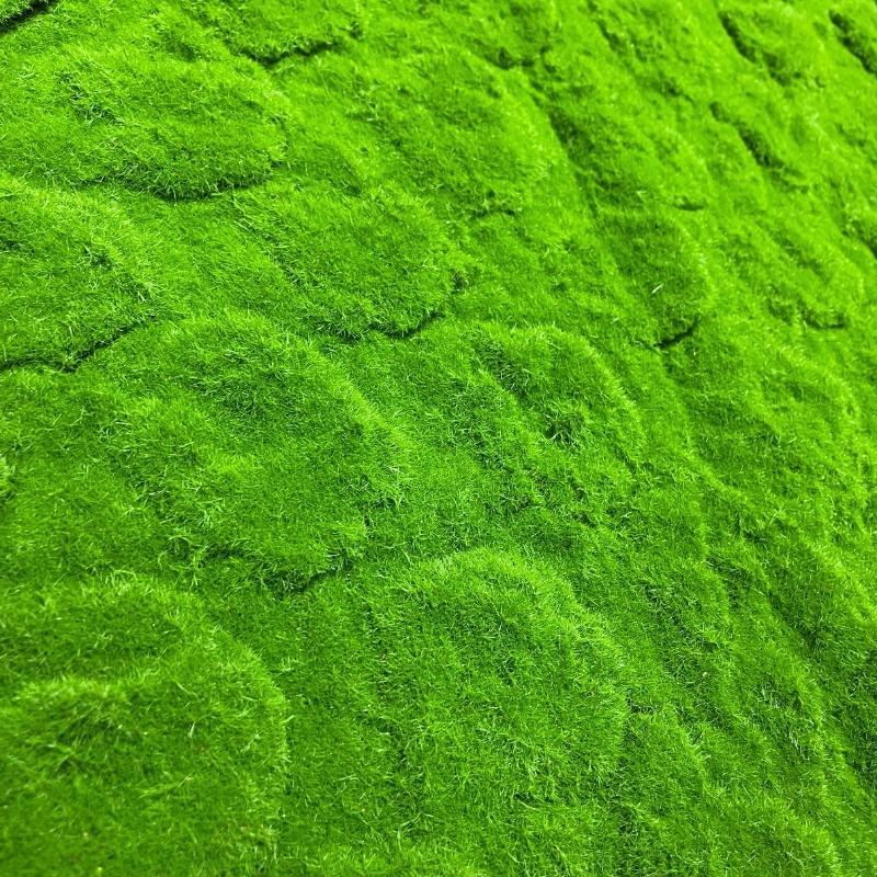 Yapay Çiçek Duvar Kaplama Yosun Paneli 1M2 100*100CM Moss Dik Duvar Uygulama