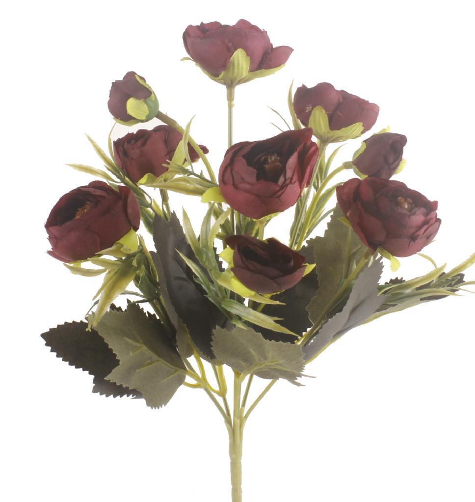 Yapay Çiçek Erengül Yapay Gül Demeti 6 Çiçekli MÜRDÜM