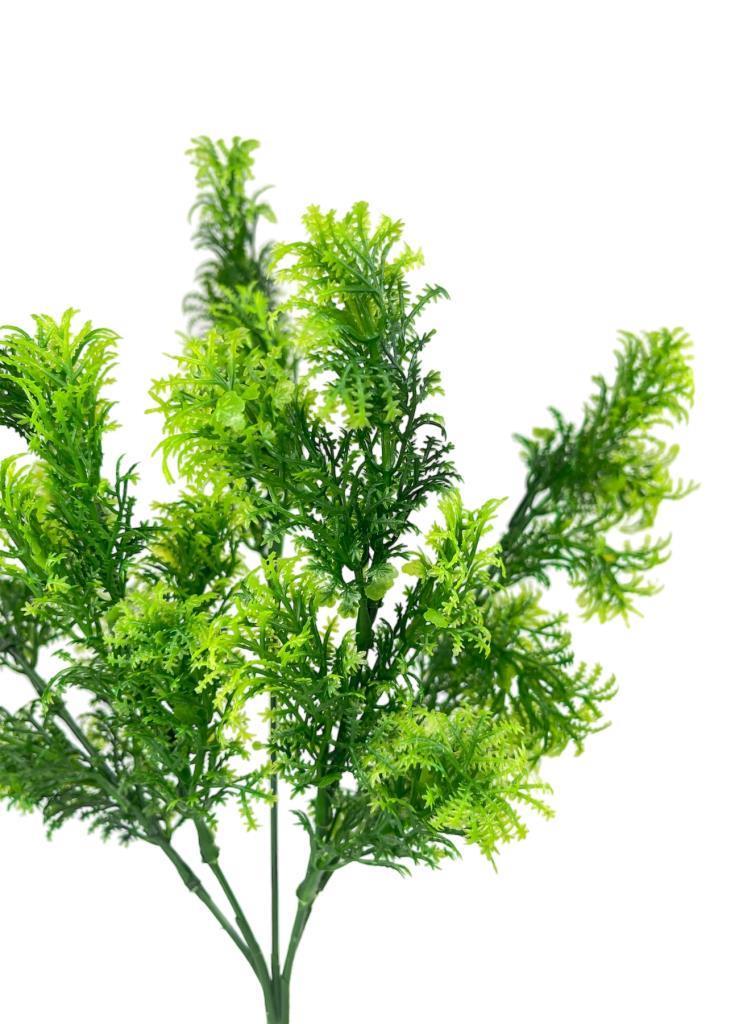 Yapay Çiçek Fesleğen Demeti 5dal Garnitür Aradal Dekoratif Yapay Bitki