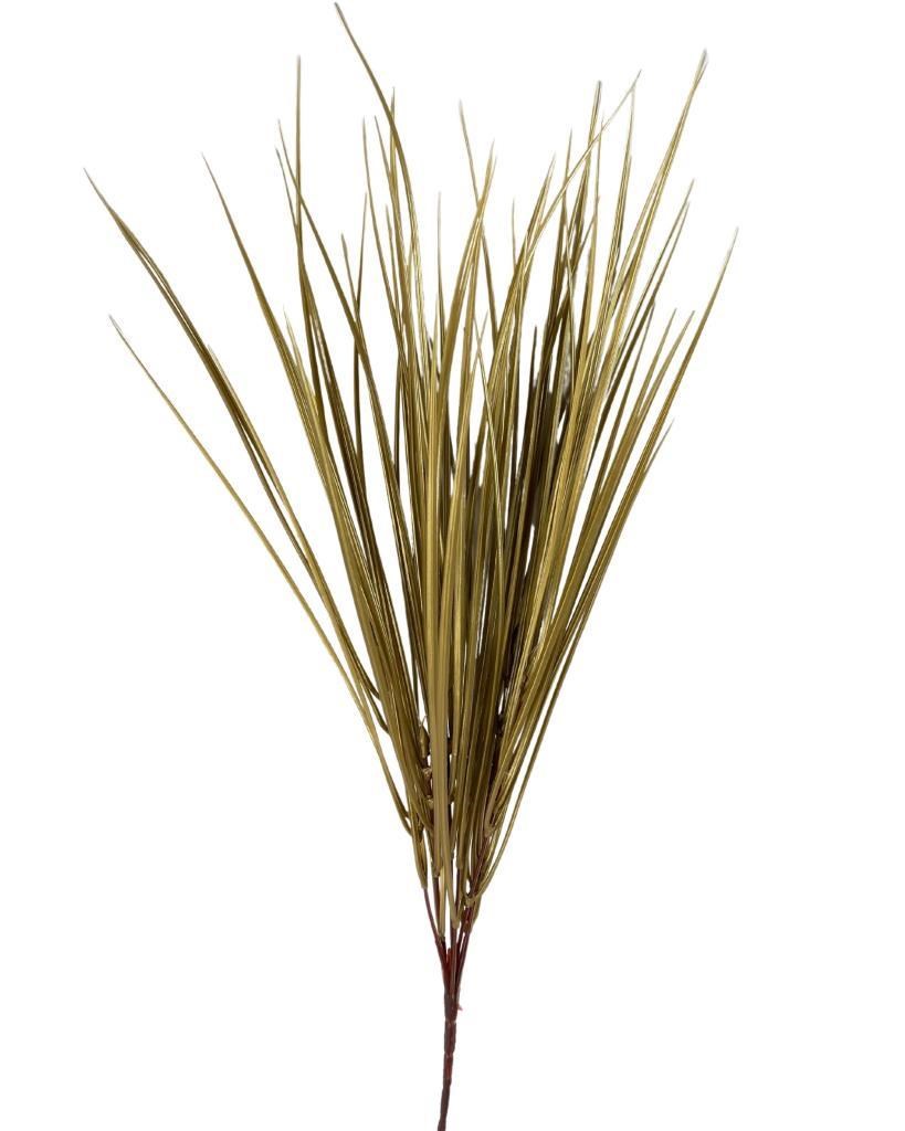 Yapay Çiçek Gold Altın Dore Grass Saz 50cm Bitki Yapay Çiçek Dekor Çiçeği Uzun Ot