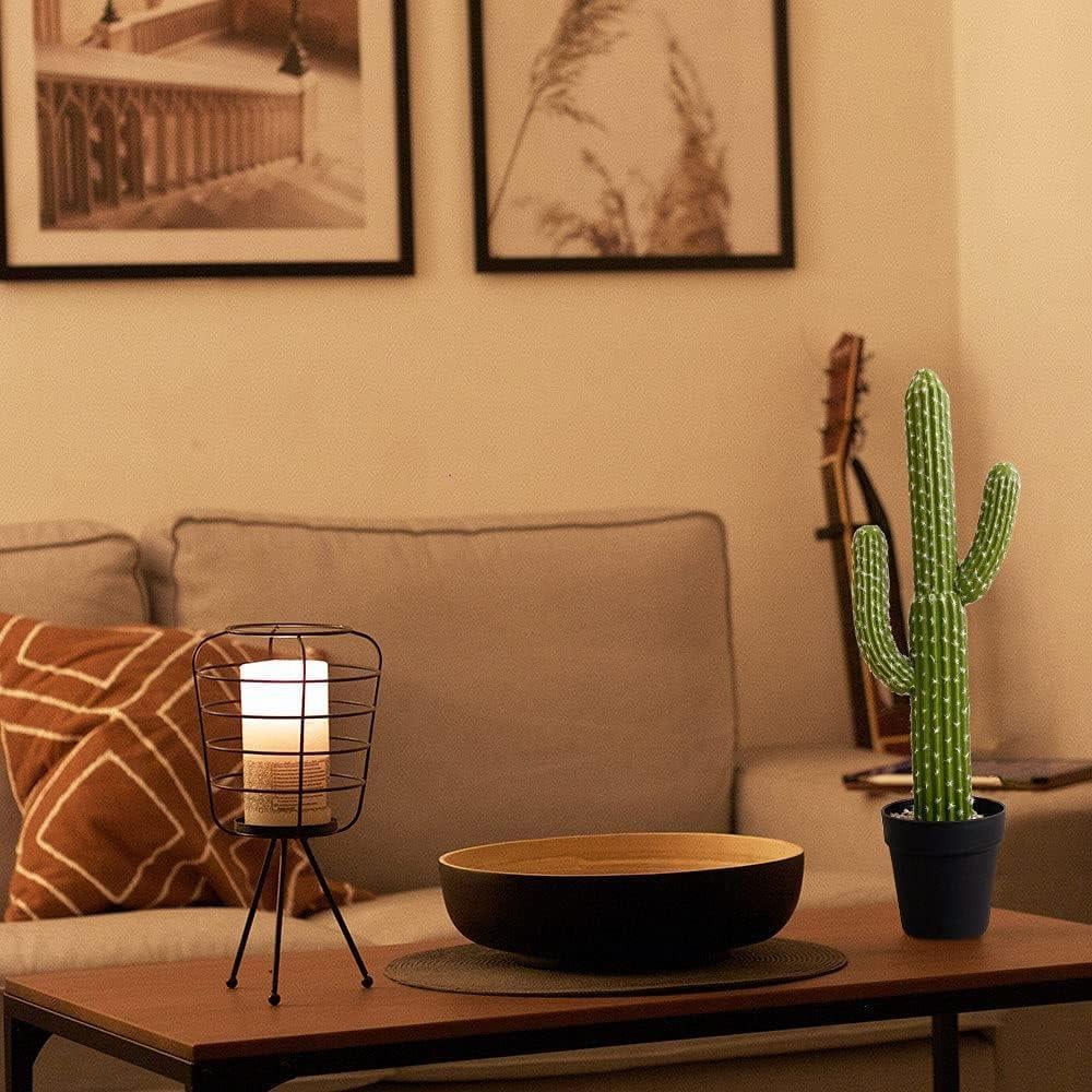 Yapay Çiçek Kaktüs Ağacı 3Kollu 54*20cm sk4018