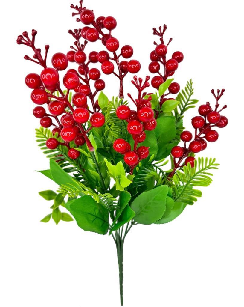 Yapay Çiçek Kokina 5 Kafalı Demet K50